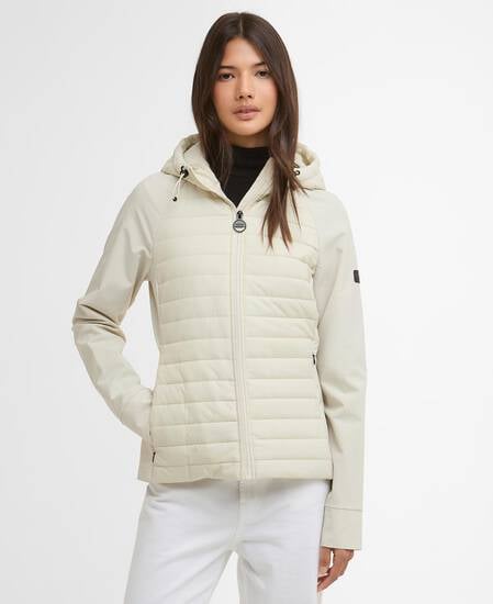 Steppjacke Valentina Bone White