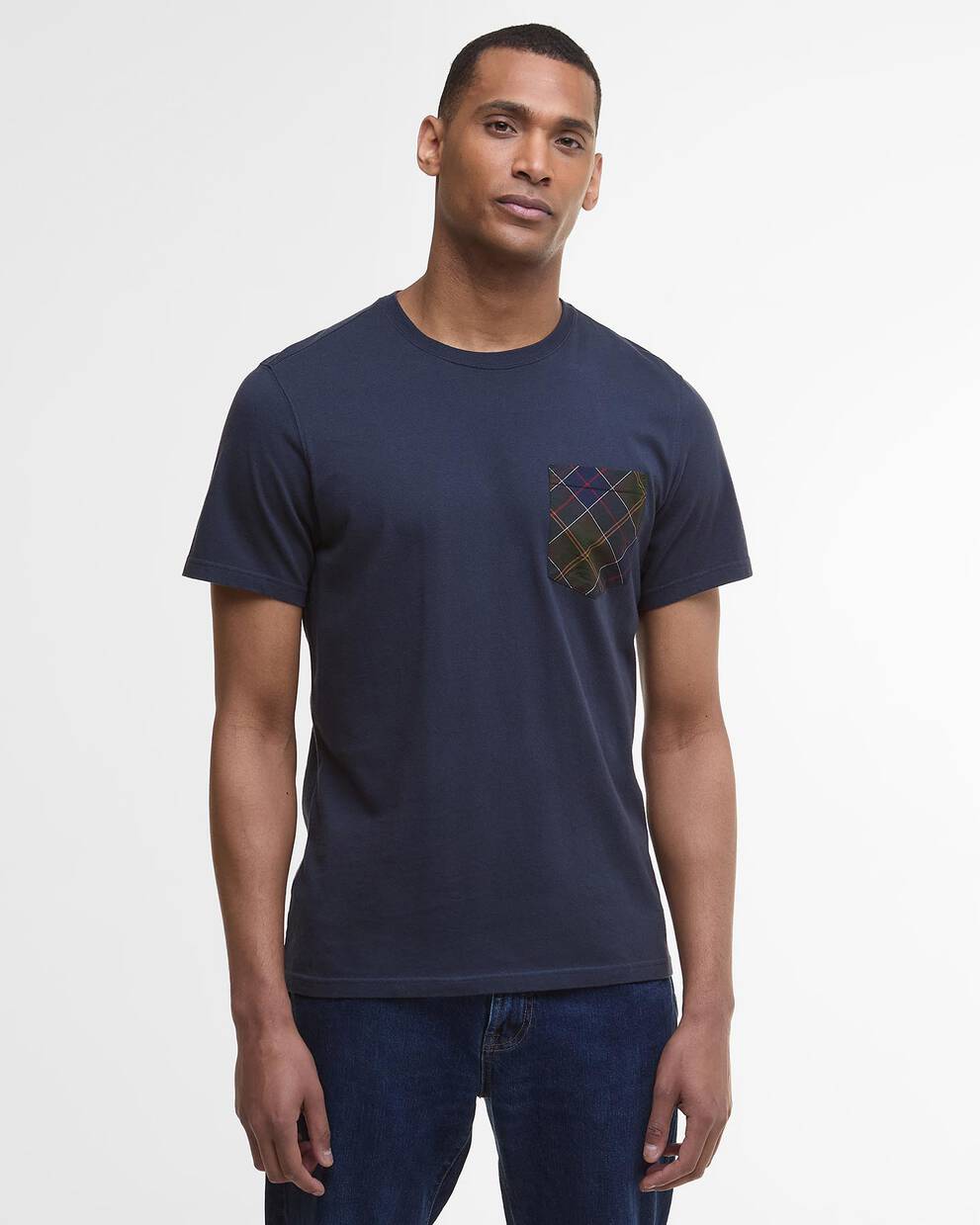 T-Shirt Arnside Tartan Pocket