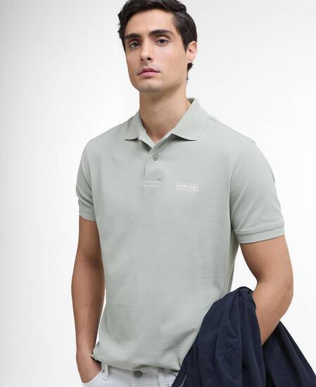 Poloshirt Essential Mineral Grey Poloshirt Essential Mineral Grey