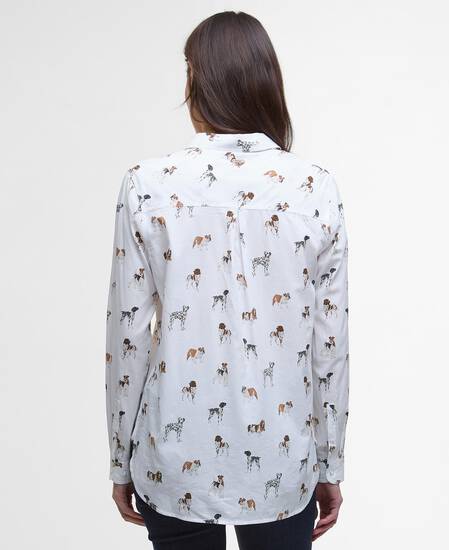 Camicia Safari Dog Print