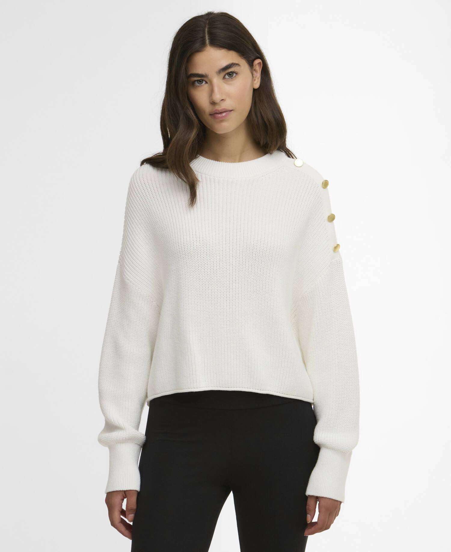 Alexis Crew-Neck Jumper Off White image number 0