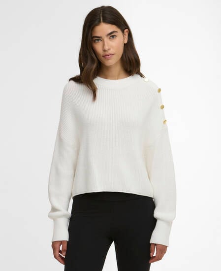 Alexis Crew-Neck Jumper Off White