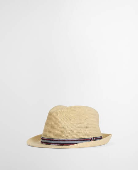 Linford Trilby Summer Hat Ecru