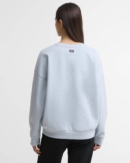 Sweatshirt Niamh Logo Pearl Blue