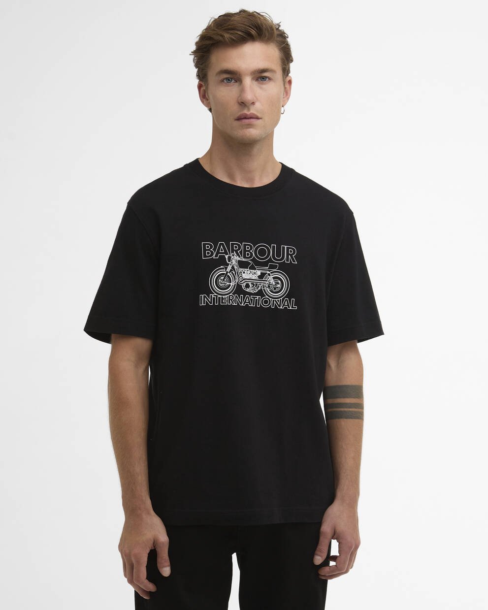 T-Shirt Cowl Motorbike Graphic