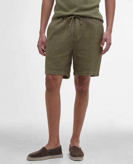 Shorts Sandwood a nido d’ape Light Moss