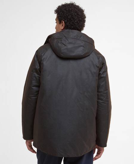 Modern Beaufort Waxed Jacket Dark Brown/Midnight Oak