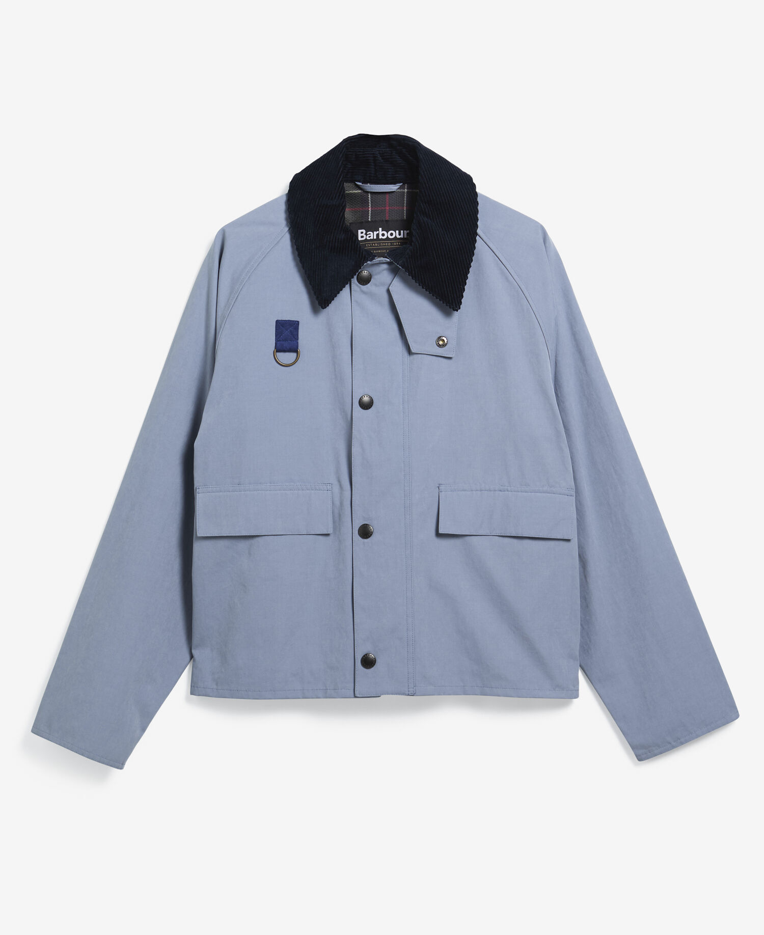 Spey Oversized Casual Jacket Washed Blue