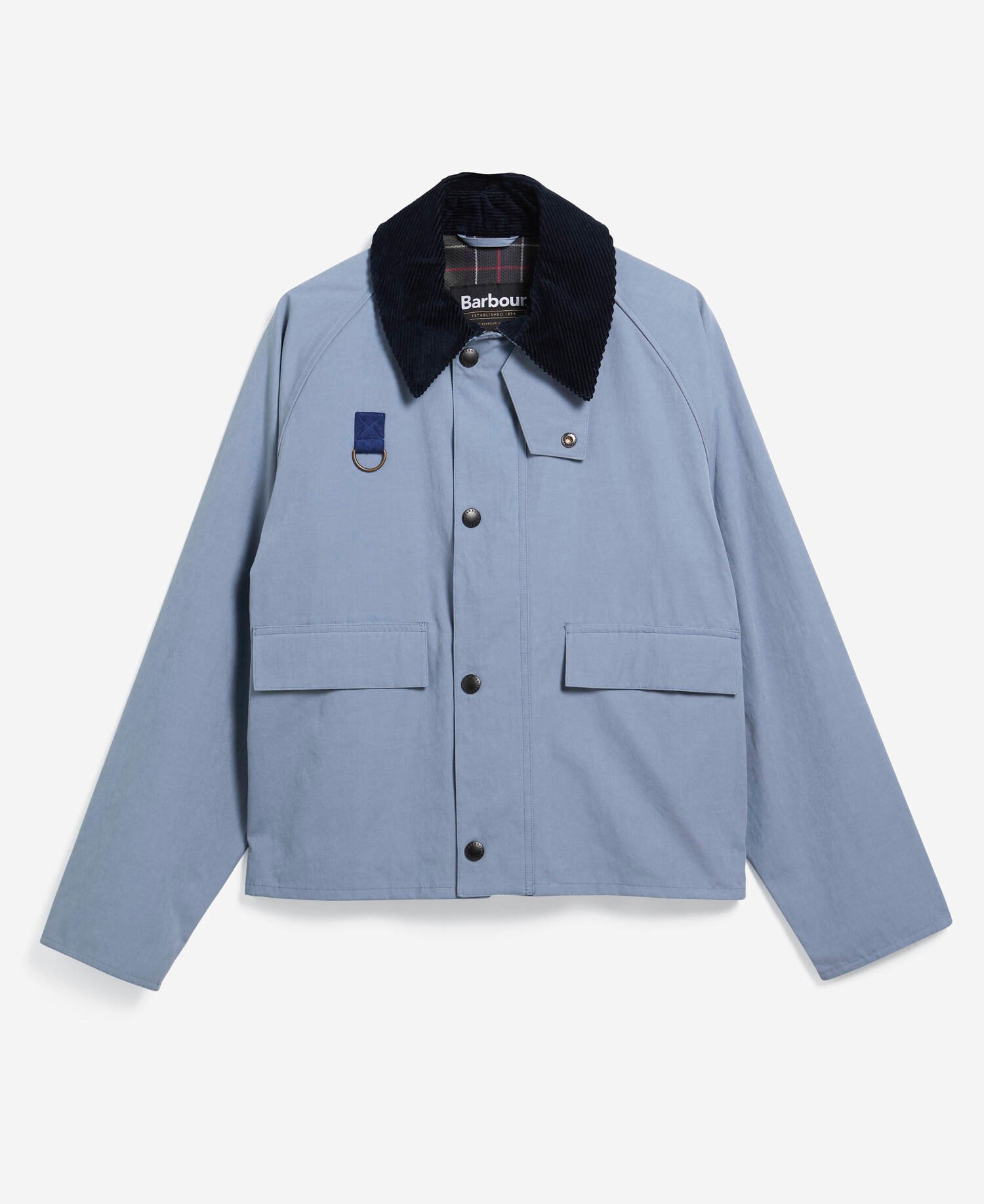 Spey Oversized Casual Jacket Washed Blue image number 6
