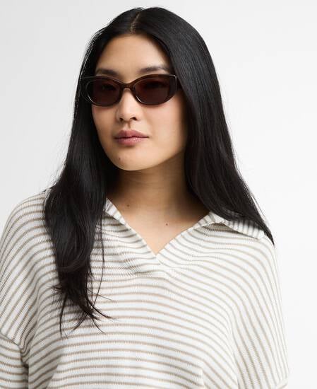 Christine Cateye Sunglasses Tortoise Shell
