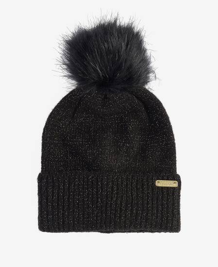 Sparkle Beanie & Scarf Gift Set Classic Black