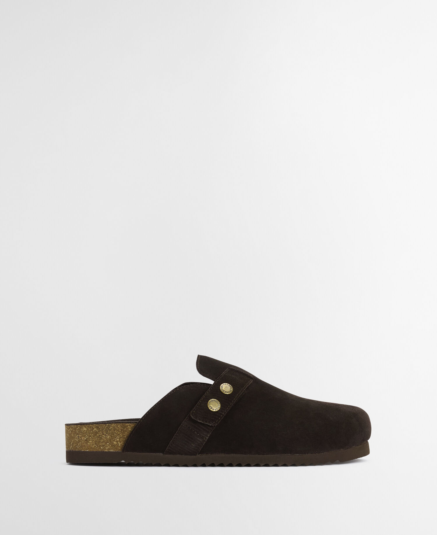 Wildlederpantoletten Bowman Choc Suede