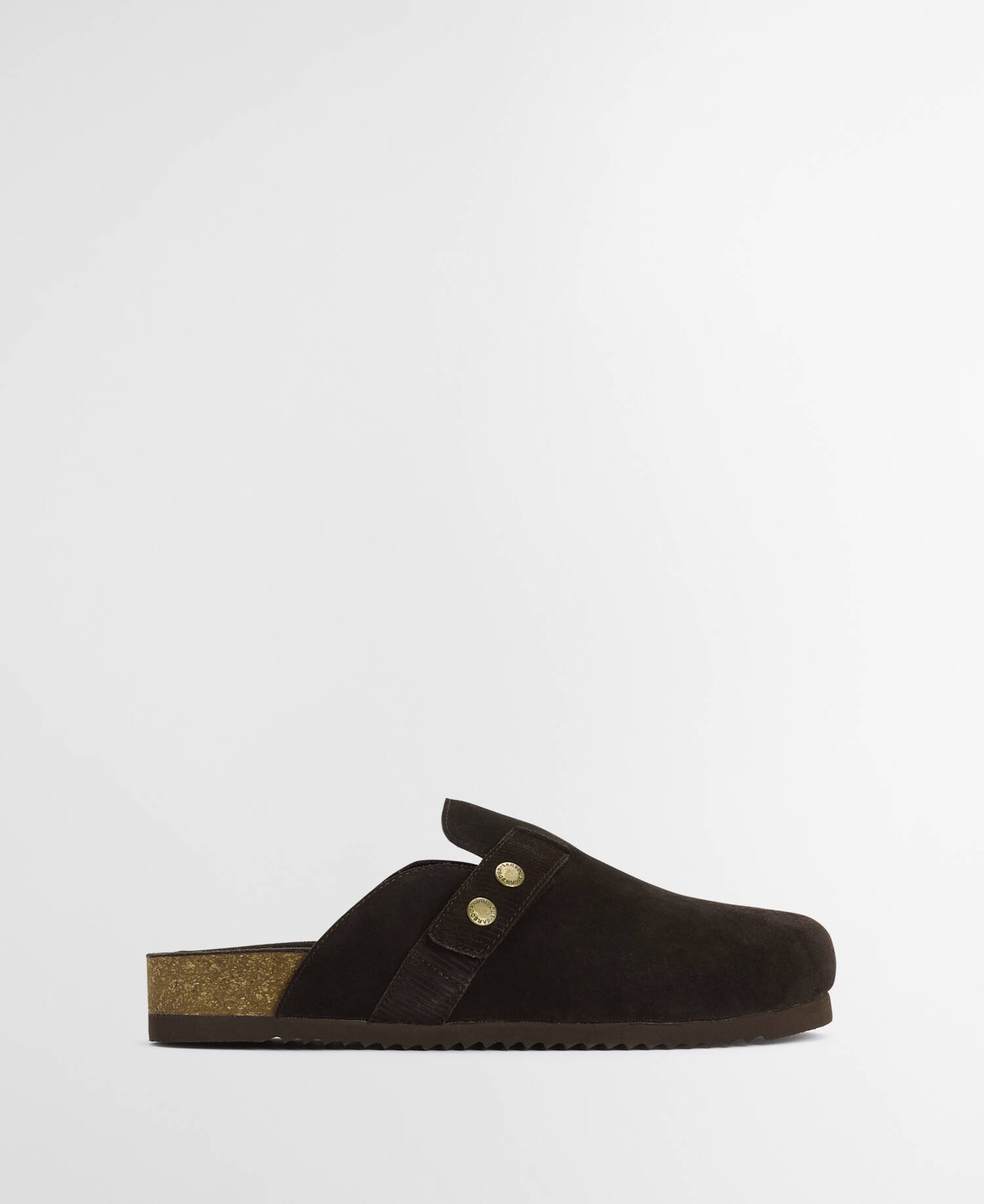 Wildlederpantoletten Bowman Choc Suede image number 0