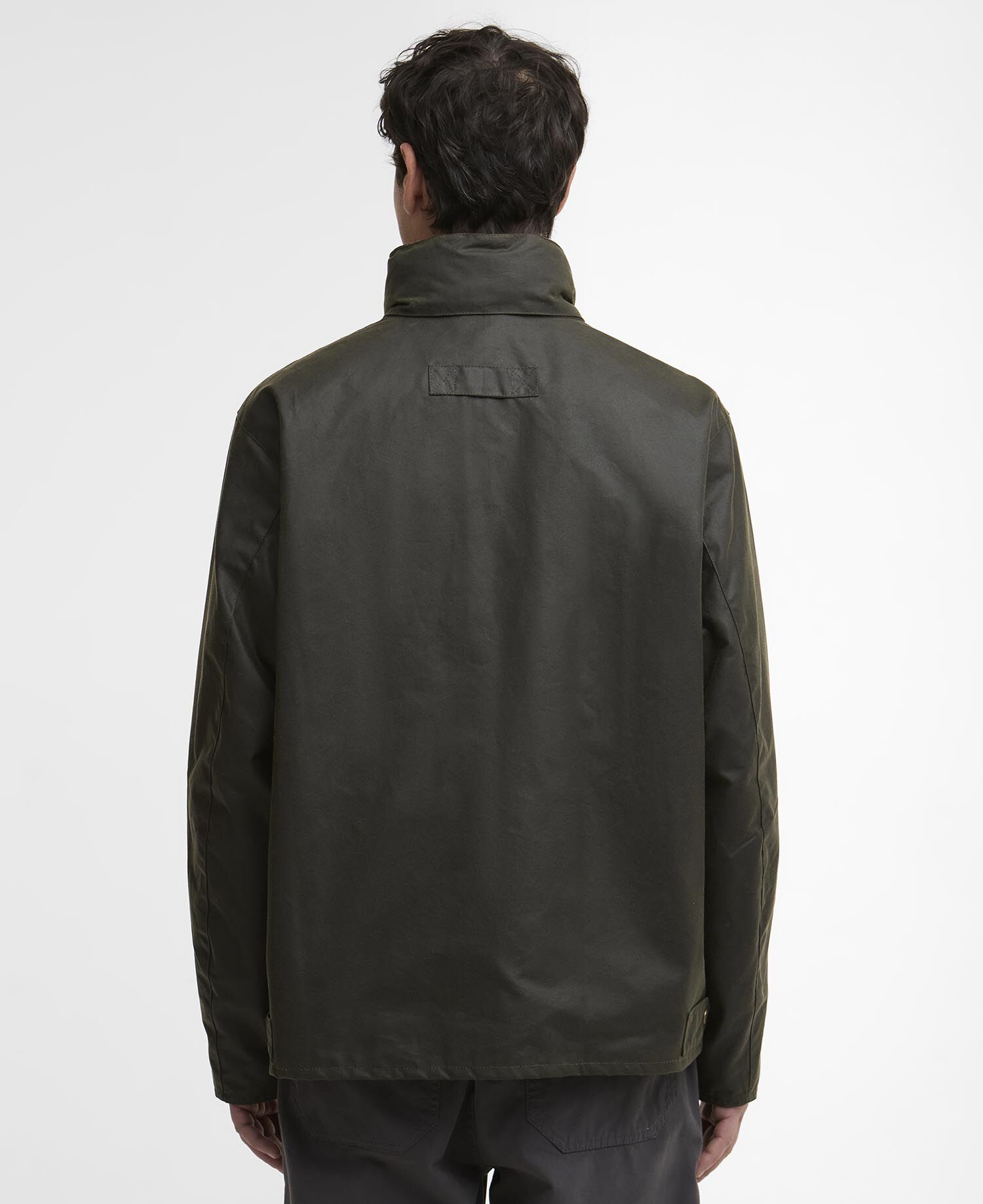 Re-Engineered Ridley Waxed Jacket Archive Olive