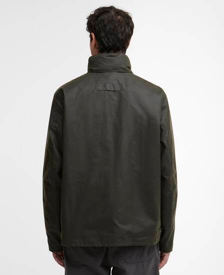 Re-Engineered Ridley Waxed Jacket Archive Olive