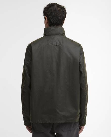 Re-Engineered Ridley Waxed Jacket Archive Olive