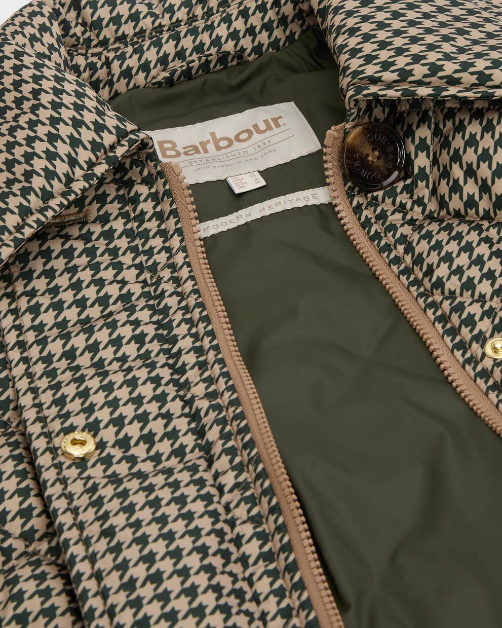 Laoise Check Quilted Jacket