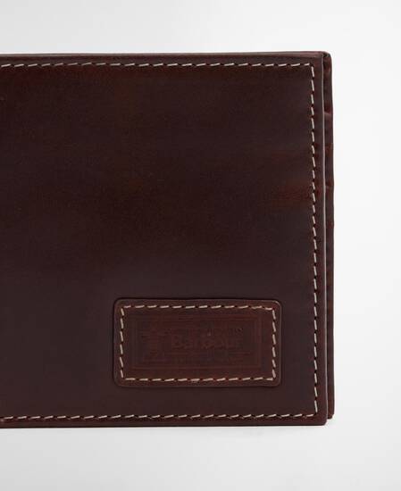 Bilton Leather Wallet Burnt Chocolate Brown