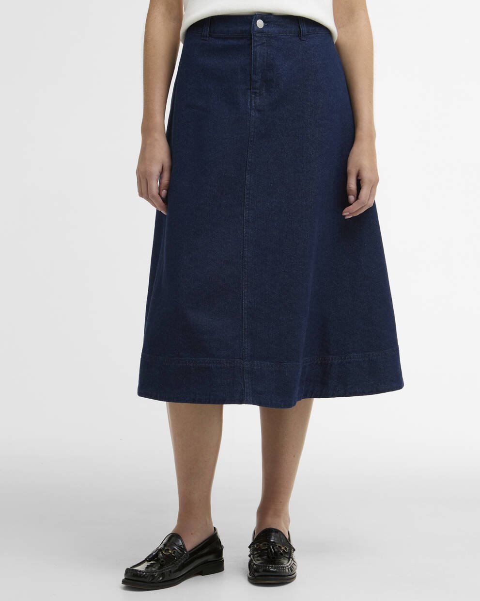 Gonna midi in denim Maia
