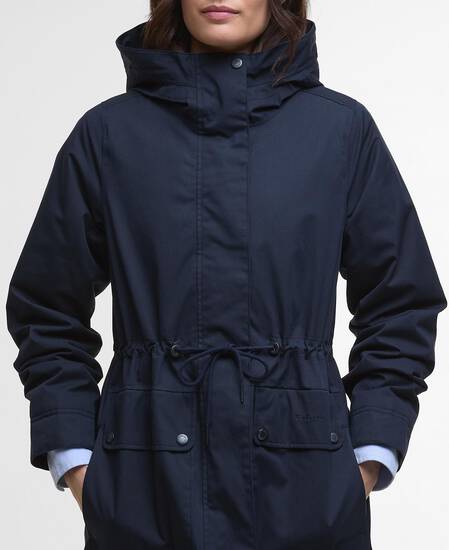 Bowlees Waterproof Jacket Deep Navy/Dress Tartan