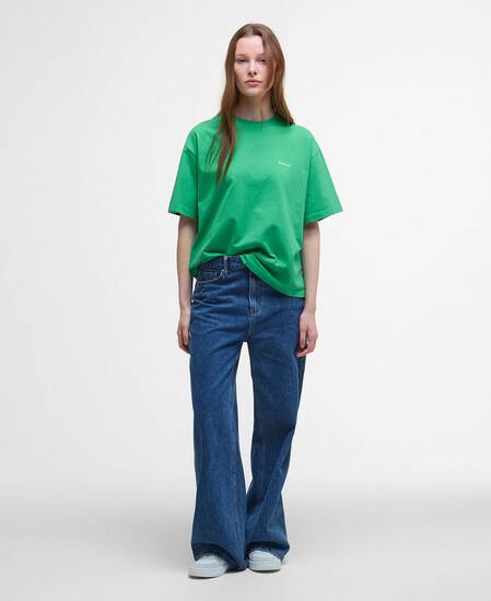 Jema Oversized T-Shirt Kelly Green