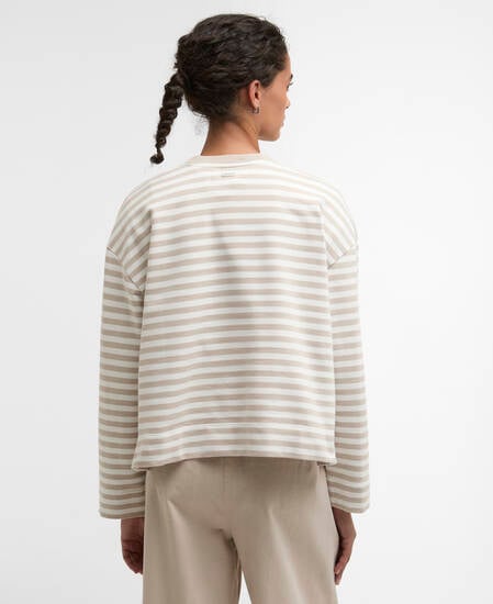 Sweatshirt Gabby Striped Mist Stripe
