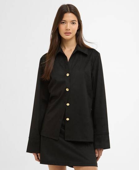 Nia Overshirt Black
