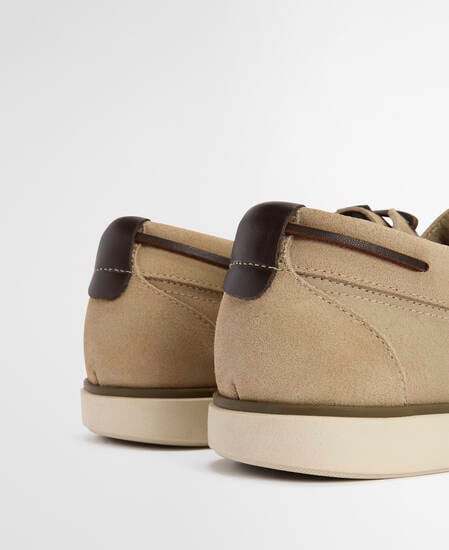 Scarpe da barca Rothley Taupe Suede