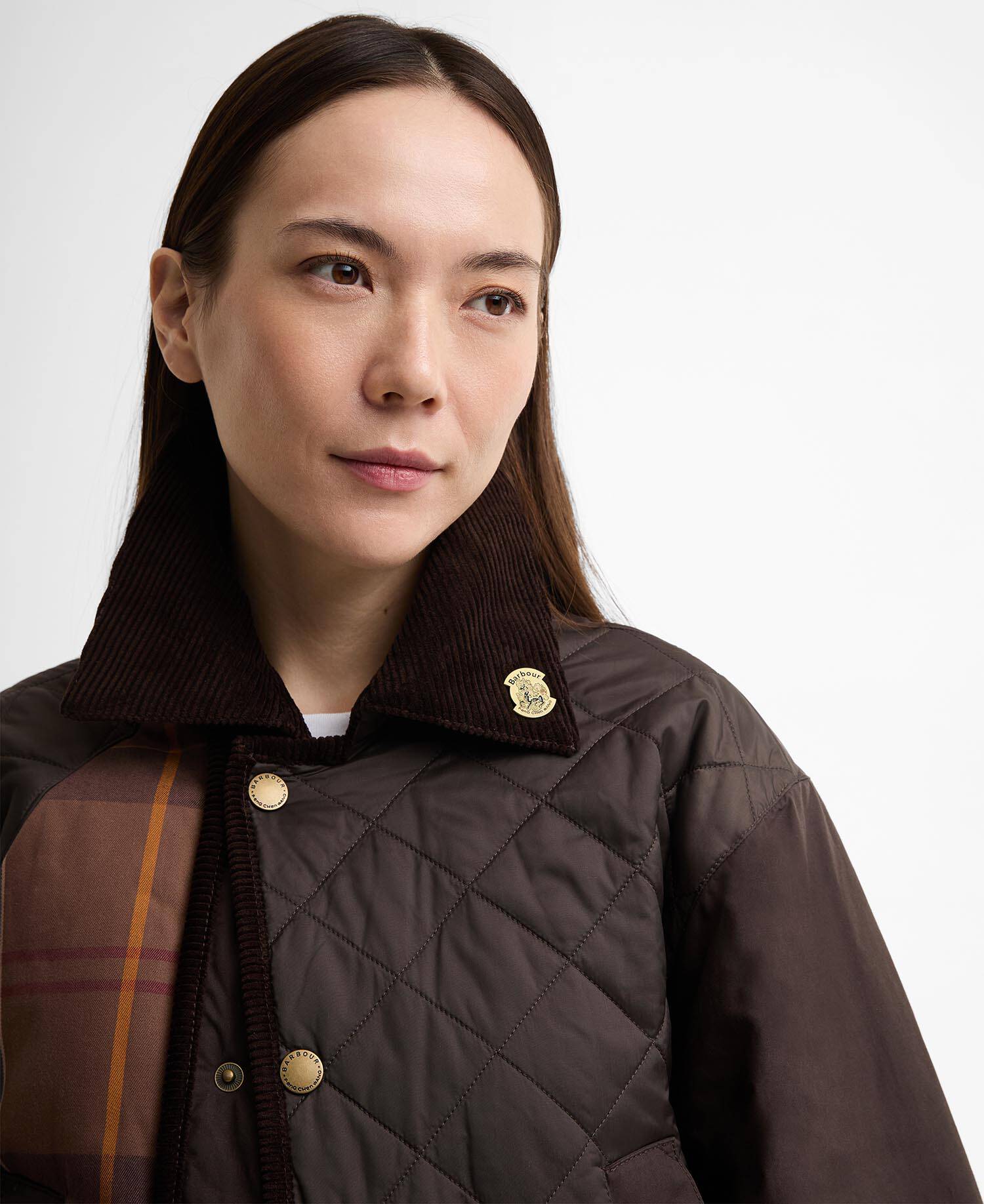 Barbour x Feng Chen Wang Fendale Quilted Jacket Rustic image number 7