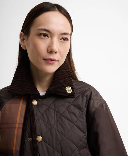 Barbour x Feng Chen Wang Steppjacke Fendale Rustic