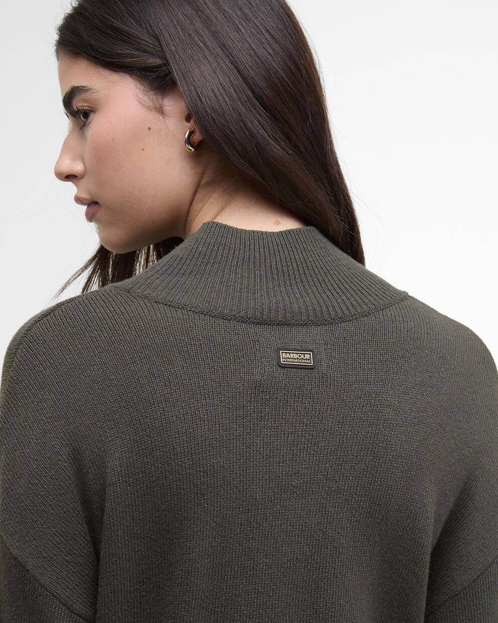 Mini-abito in maglia Lana