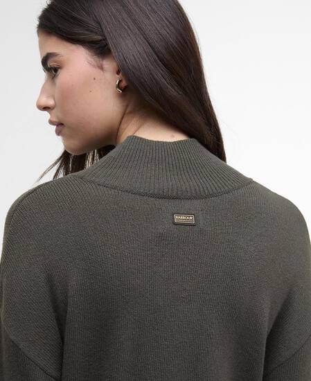 Strickkleid Lana Mini Dusty Khaki