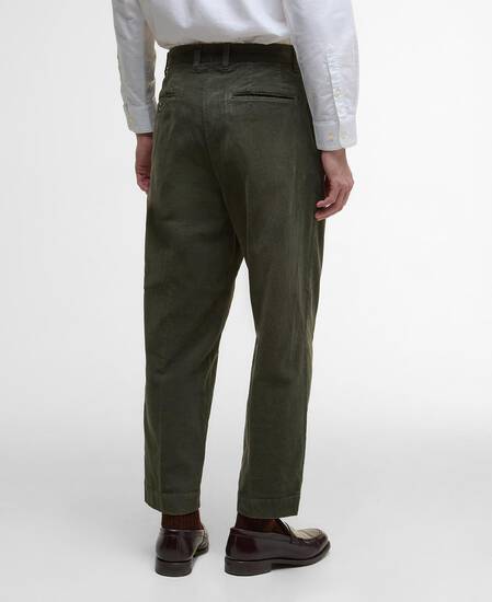 Pantaloni a coste sottili dalla vestibilità comoda Ted Sage