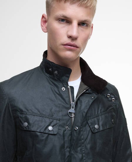 Tourer Duke Waxed Jacket Sage