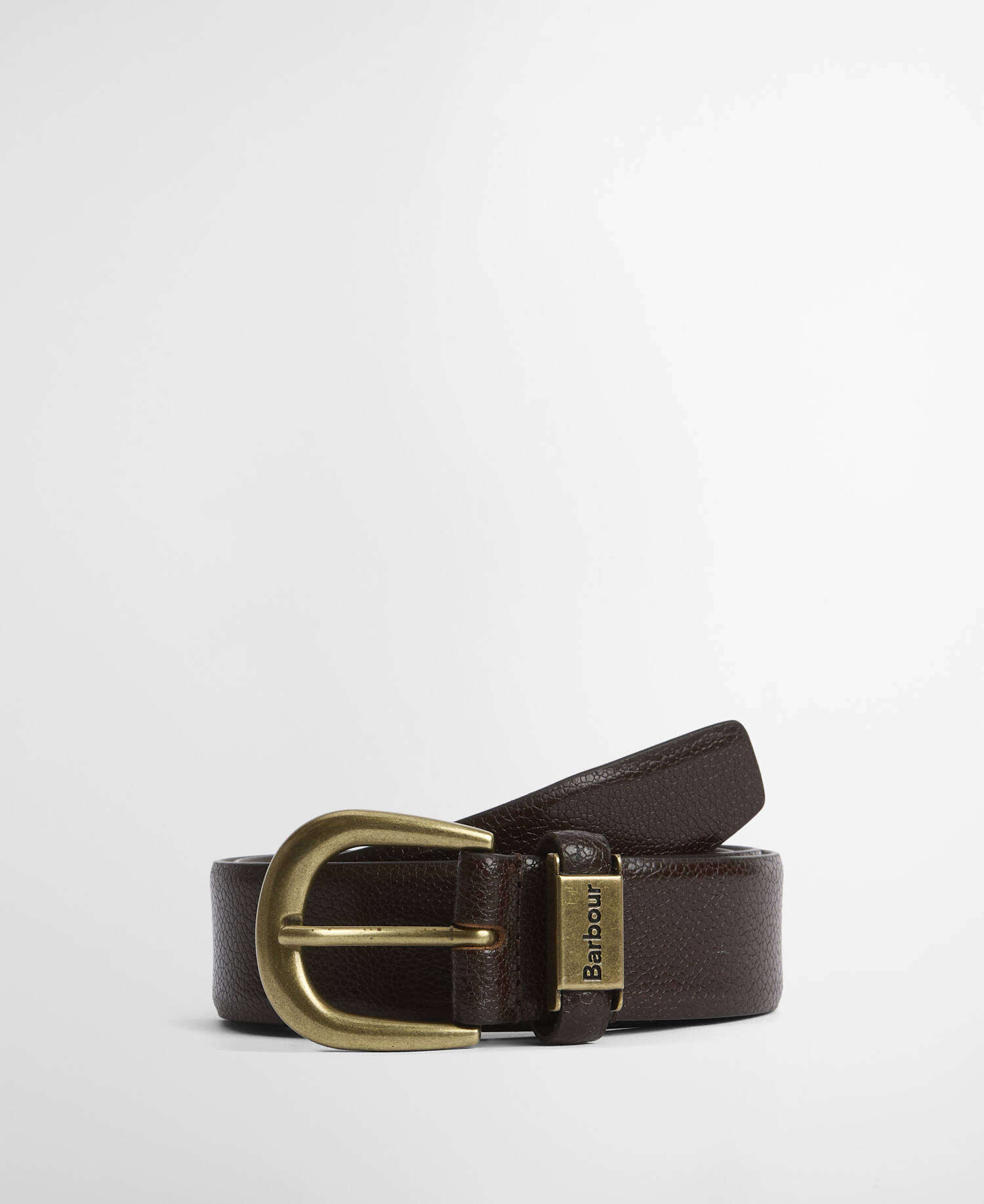Lederg&uuml;rtel Clyde Dark Brown image number 0