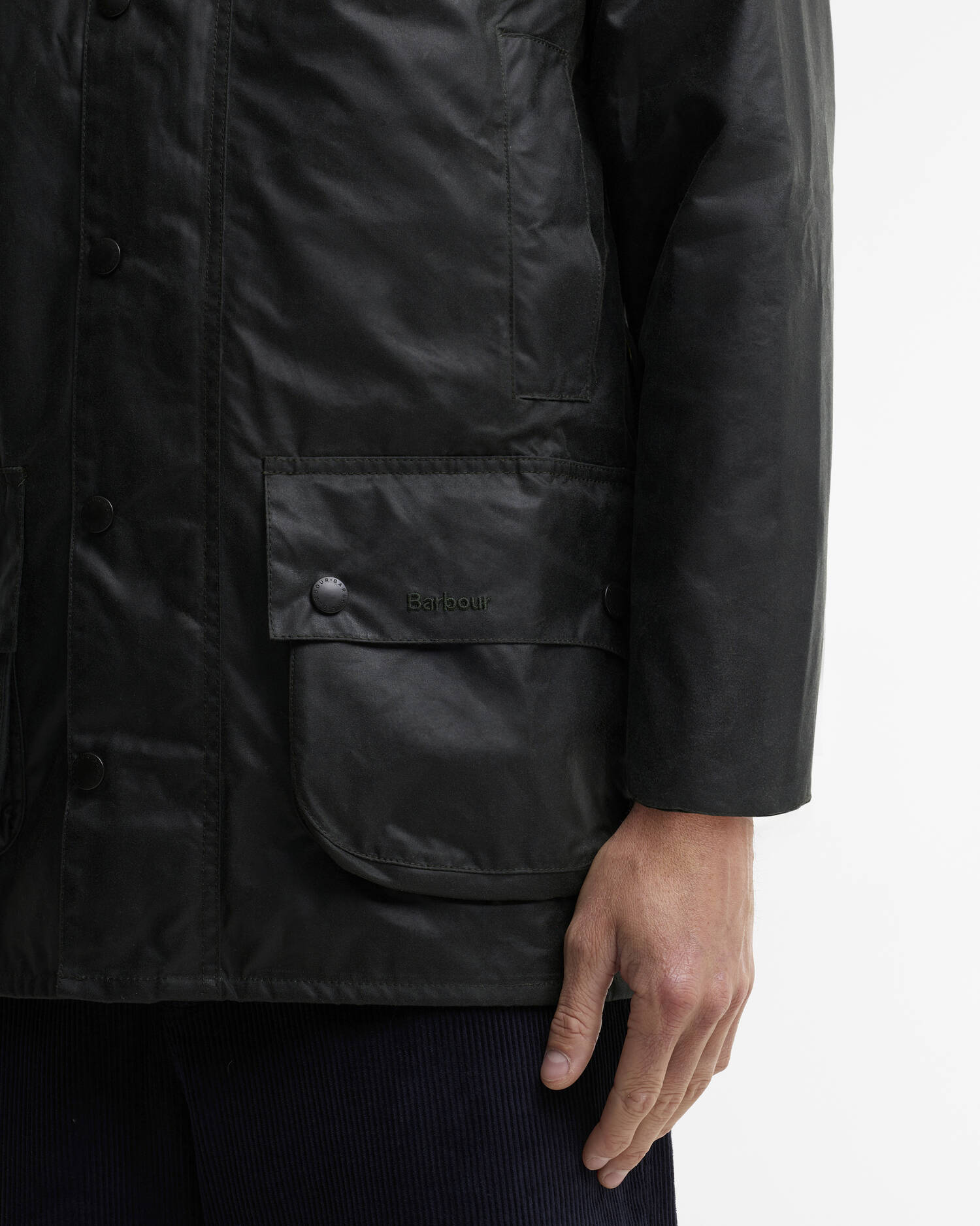 Border&reg; Waxed Jacket Sage image number 5