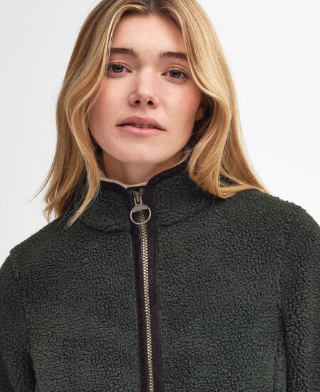 Lavenham Fleece Olive-Classic
