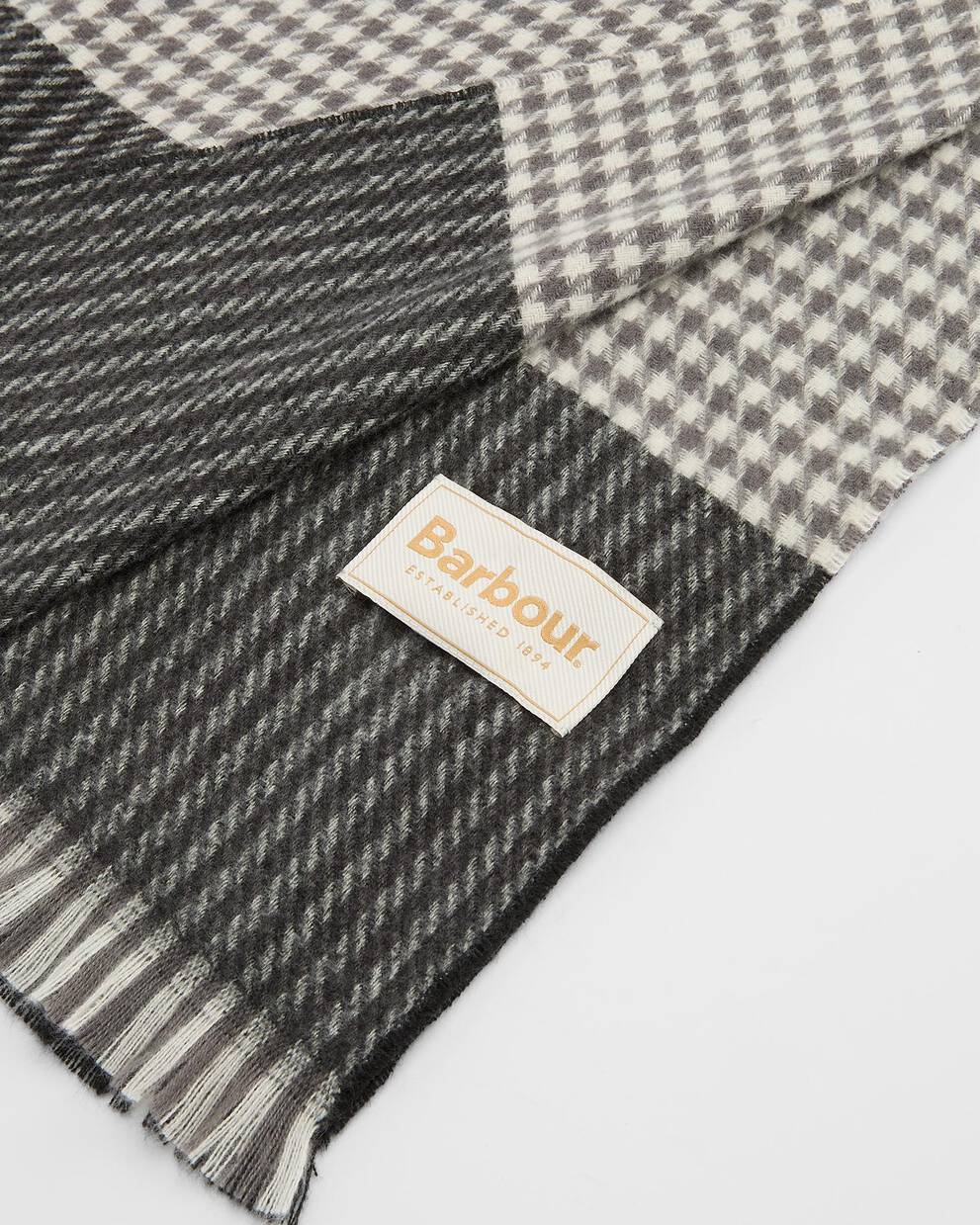 Sciarpa Melody con motivo a scacchi