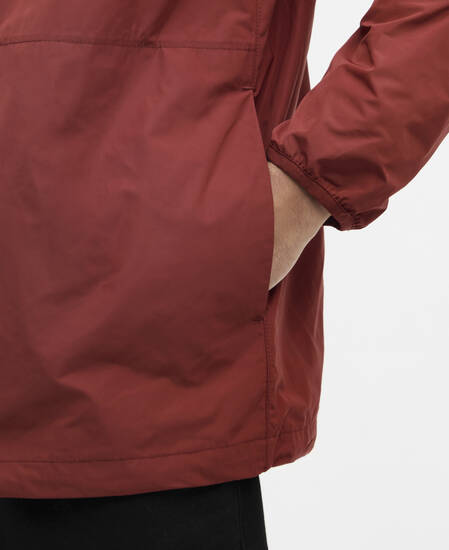 Peckett Showerproof Jacket Burnt Henna