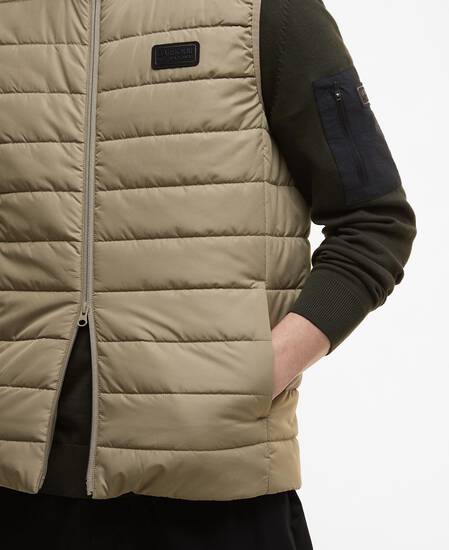 Aldon Quilted Gilet Brindle Aldon Quilted Gilet Brindle