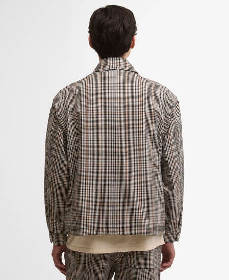 Westoe Check Casual Jacket Neutral Check