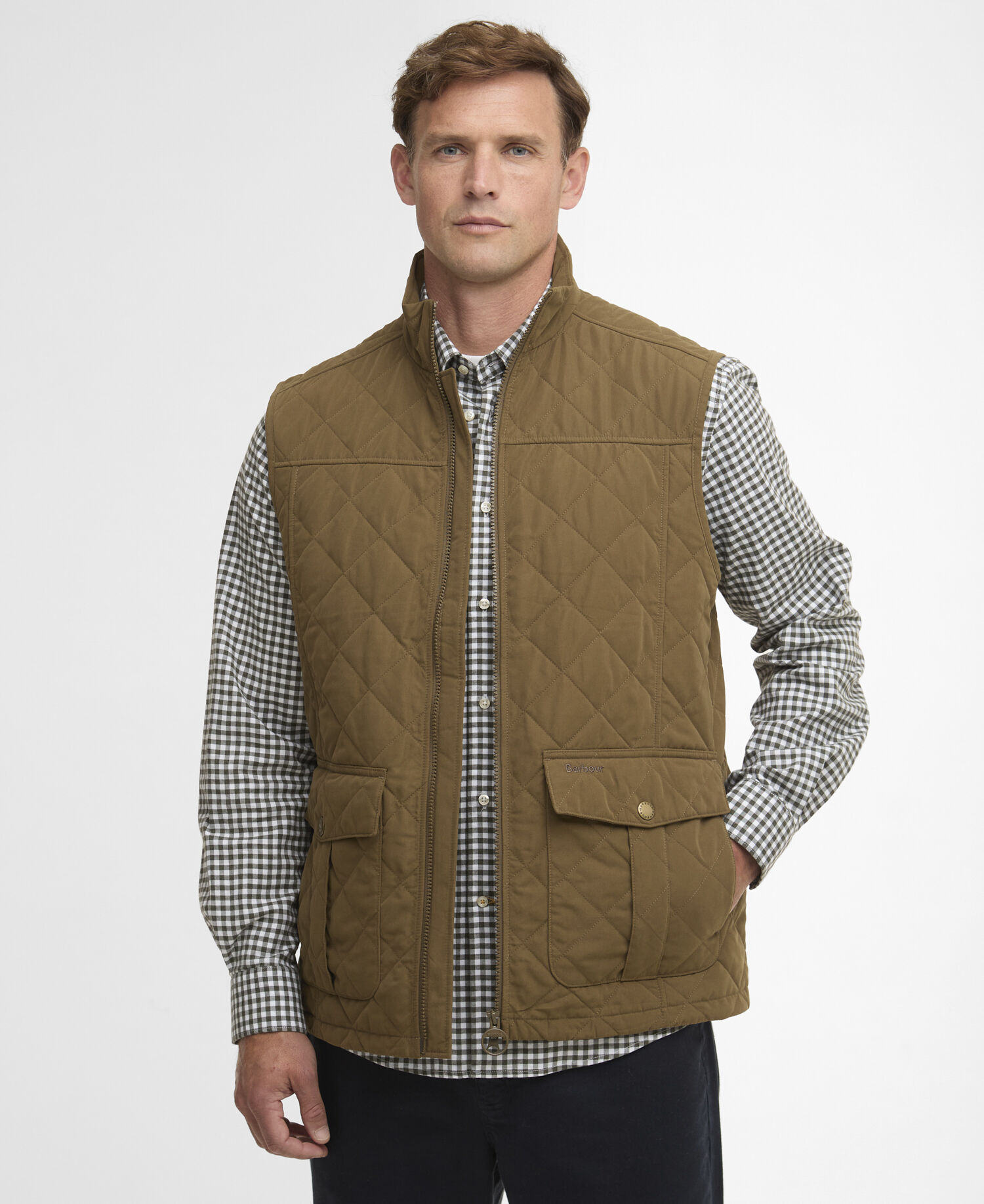 Sander Quilted Gilet Beech