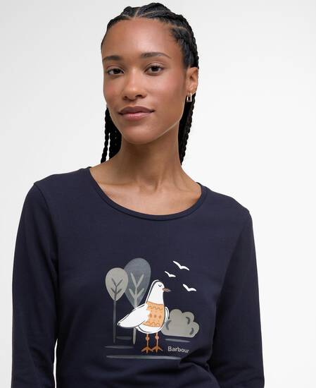 Langarmshirt Lossie Navy