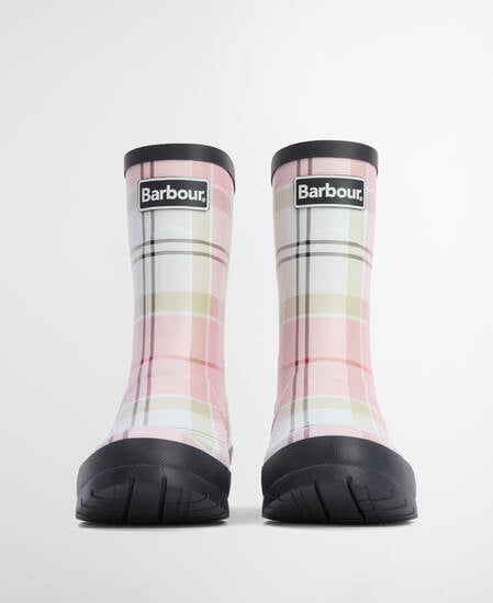 Banbury Wellington Boots Cherry Blossom Tartan