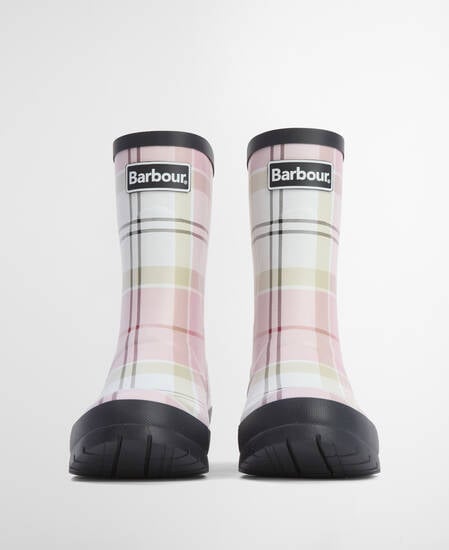 Banbury Wellington Boots Cherry Blossom Tartan