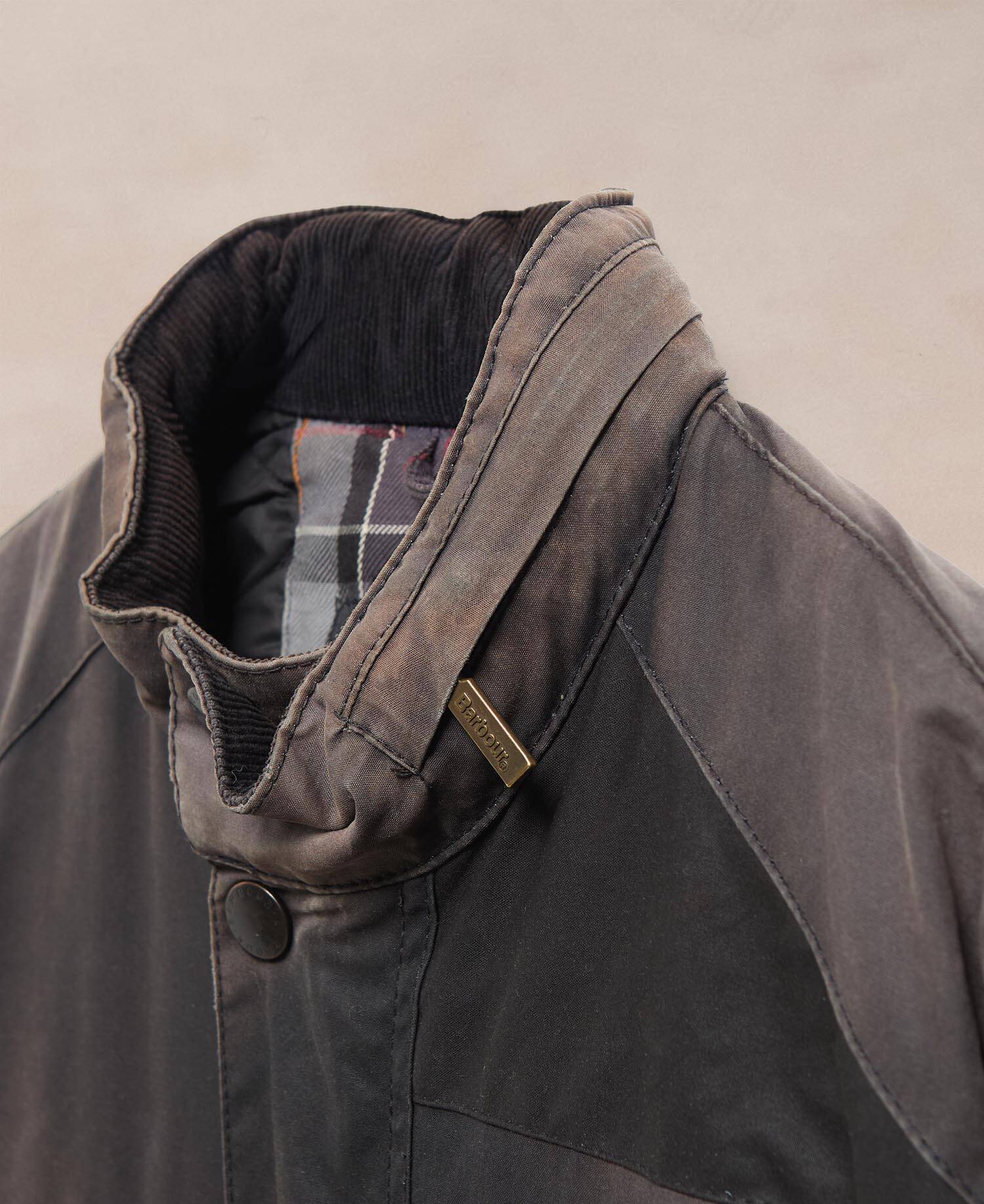 Barbour Re-loved Men's Corbridge Waxed Jacket - Size S image number 4