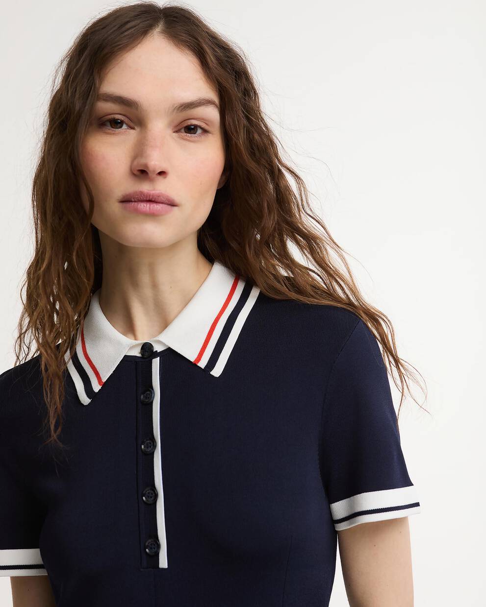 Mini-abito in maglia Hollington