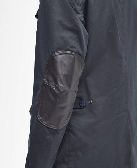 Ogston Waxed Jacket Classic Navy
