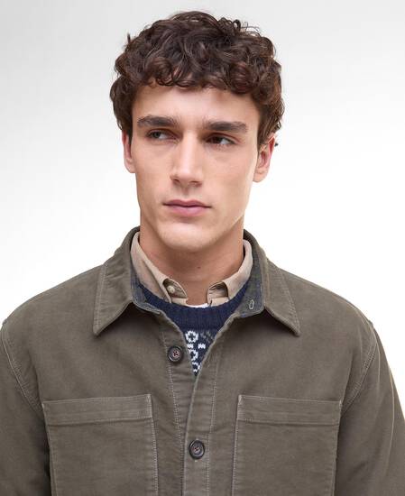 Moleskin Overshirt Dark Olive Moleskin Overshirt Dark Olive