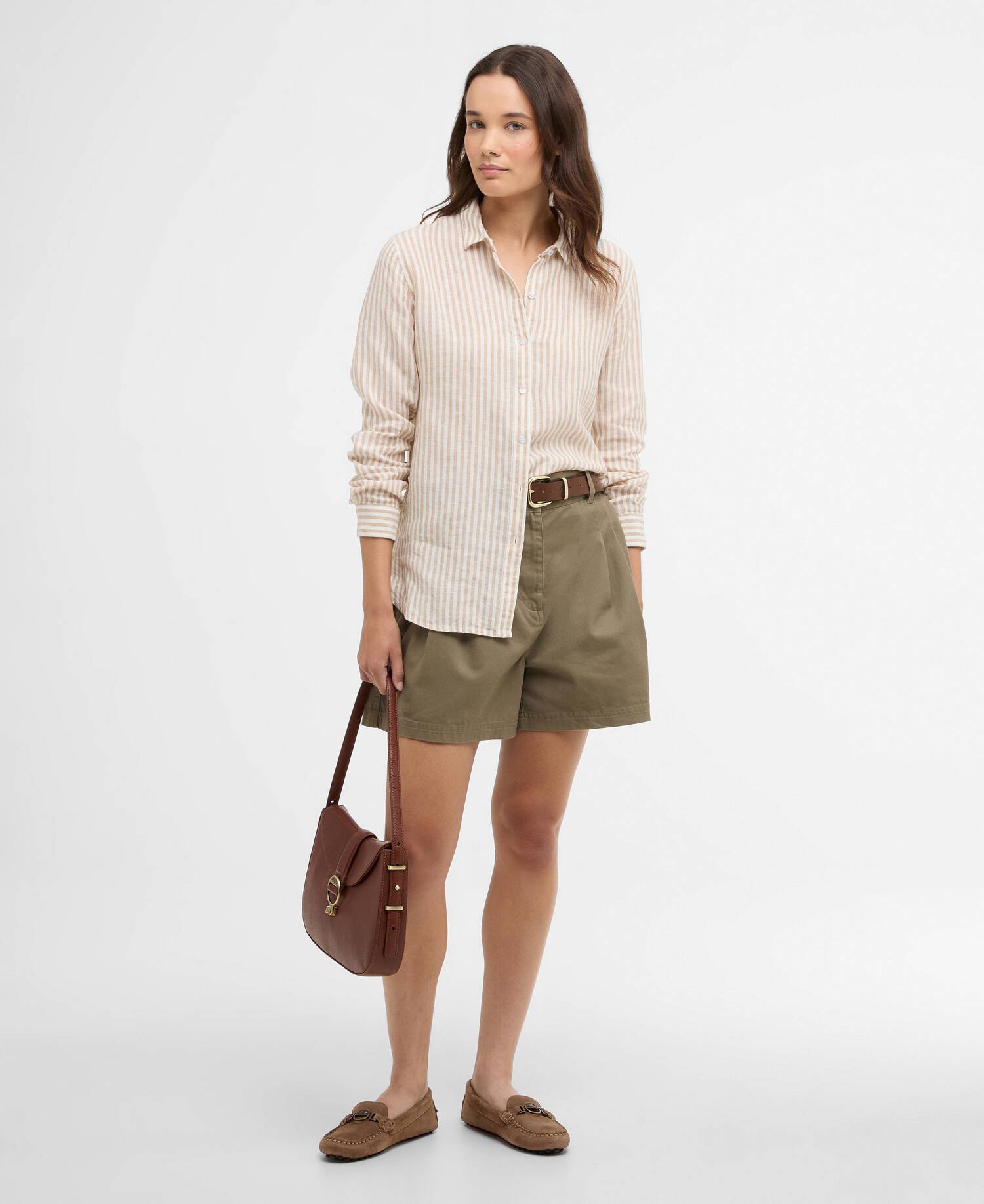 Bluse Marine Long-Sleeved Relaxed Hessian Stripe image number 1
